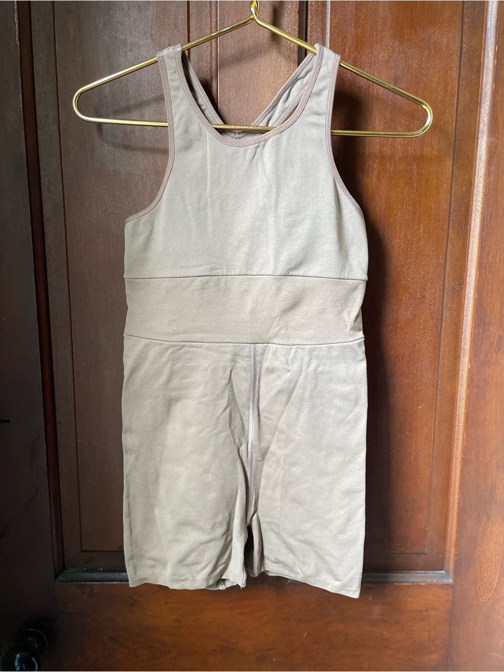Free People movement women's medium / large sleeveless fitted athletic romper